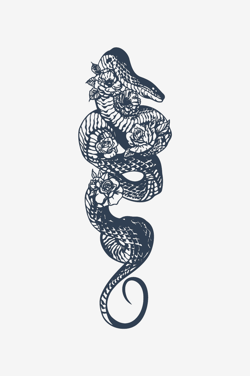 Serpente floreale