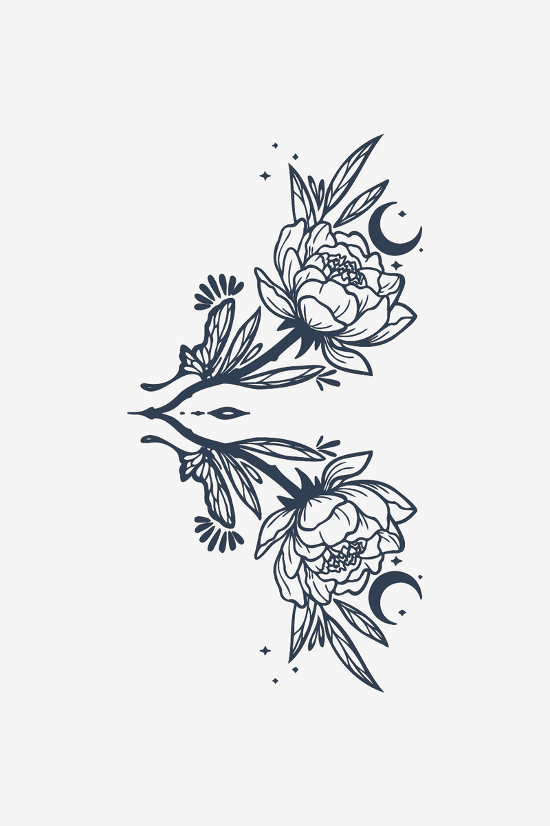 Fiori e Luna