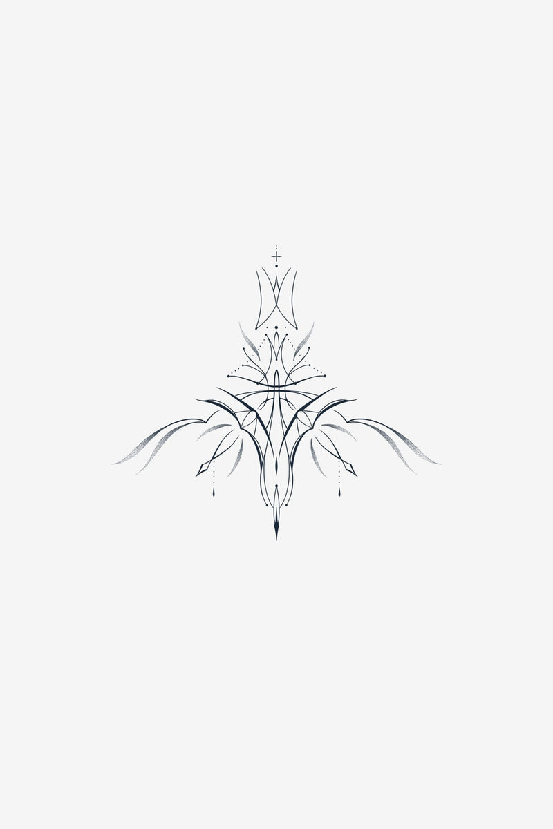 Ornament Sacru - tatuaj temporar Inklabs