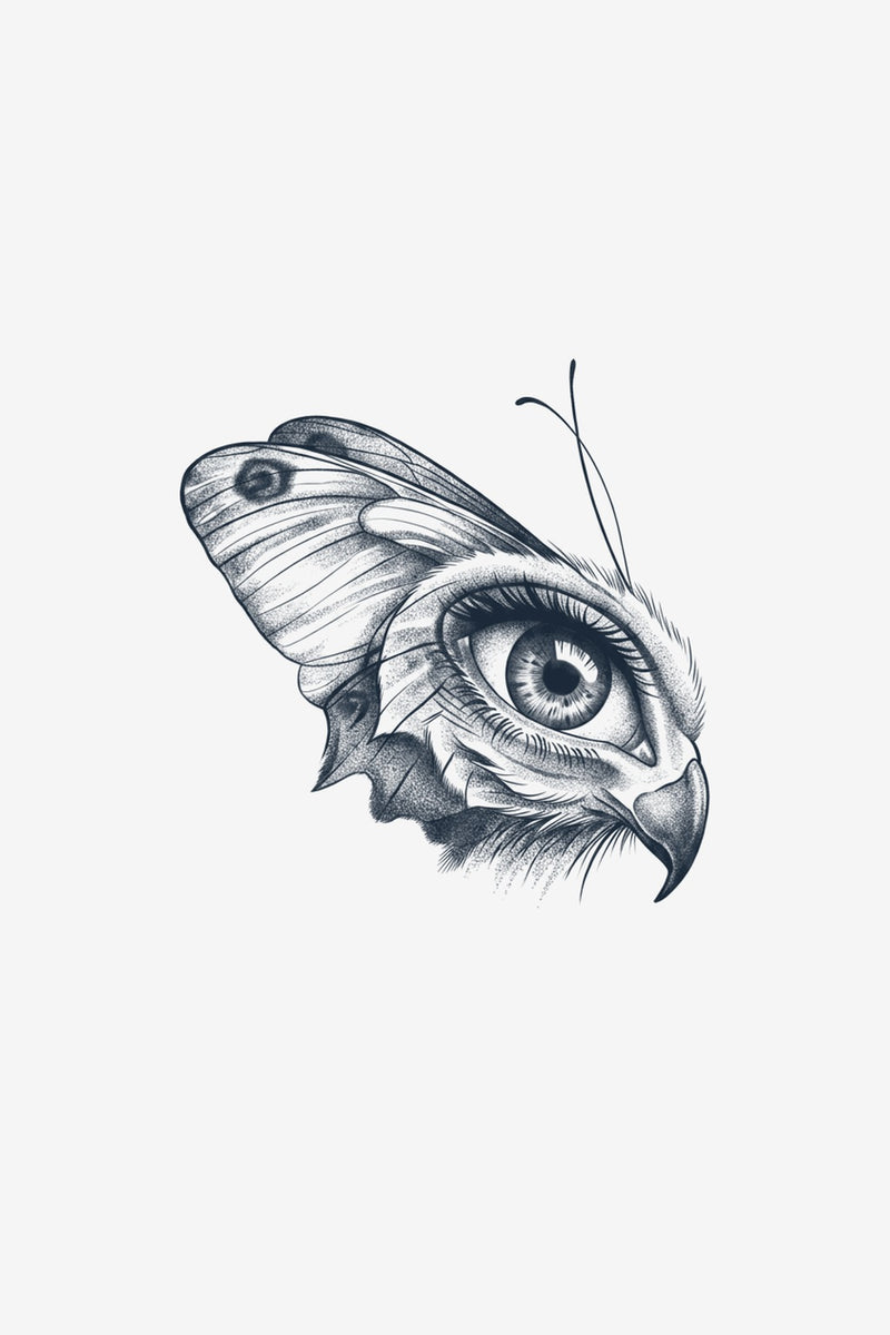 Privire de Molie - tatuaj temporar Inklabs